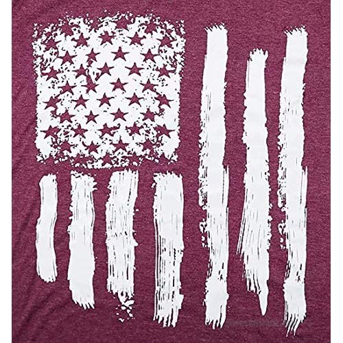 AIMITAG American US Flag Tank Tops Women 4th of July Graphic Patriotic Tank T Shirt Stars Stripes Summer Cute Shirt Tee