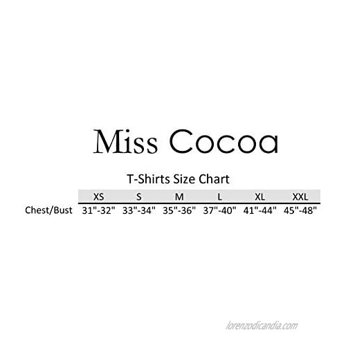 Miss Cocoa Jeans Women's Scoop Neck 3/4 Sleeve Cotton Modal Tshirt