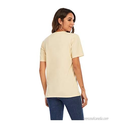 Sunset Cactus Shirt Women Western Desert Funny Graphic Tshirt Casual Short Sleeve Top Tee
