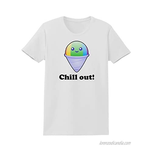 TooLoud Cute Shaved Ice Chill Out Womens T-Shirt