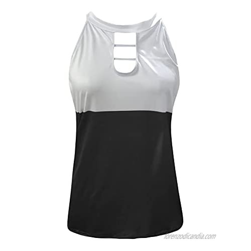 Women's Sleeveless Criss Cross Casual Tank Tops Basic Blouse Top Casual Summer Shirts