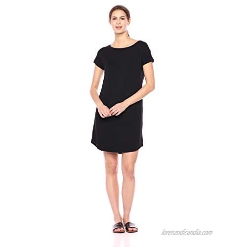  Brand - Daily Ritual Women's Supersoft Terry Dolman-Sleeve Boat-Neck Dress